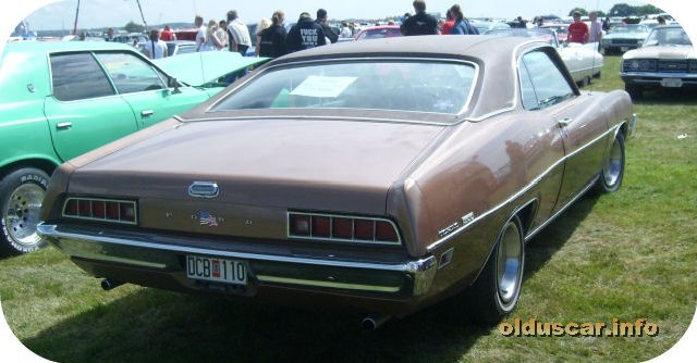 1971 Ford Torino 500 Formal Hardtop Coupe back